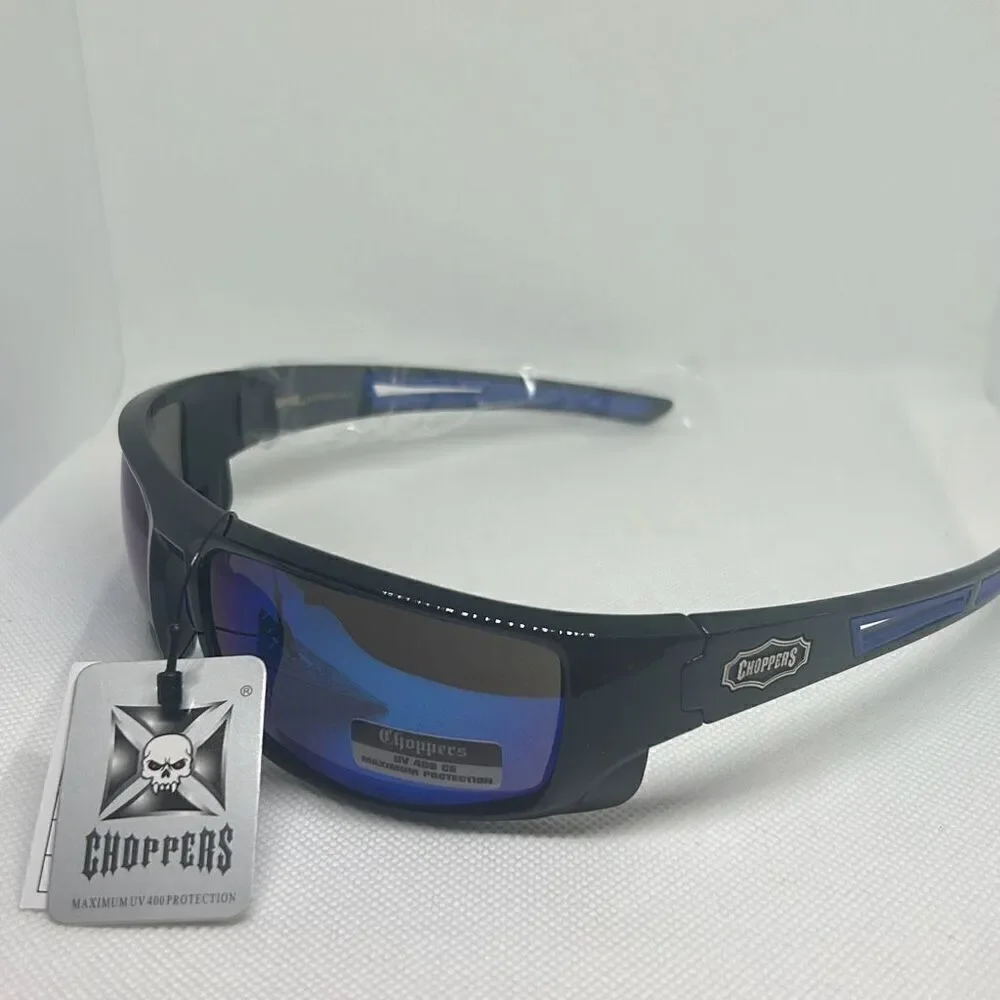 Choppers Biker Mirrored Sunglasses